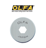  OLFA 9463 RB18-2 18mm Rotary Blades, 2-Pack, Silver