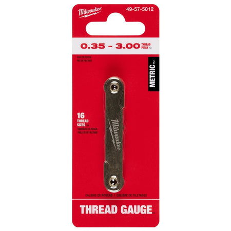 0.35 - 3.00 mm Metric Thread Pitch Gauge - AAA Industrial Supply