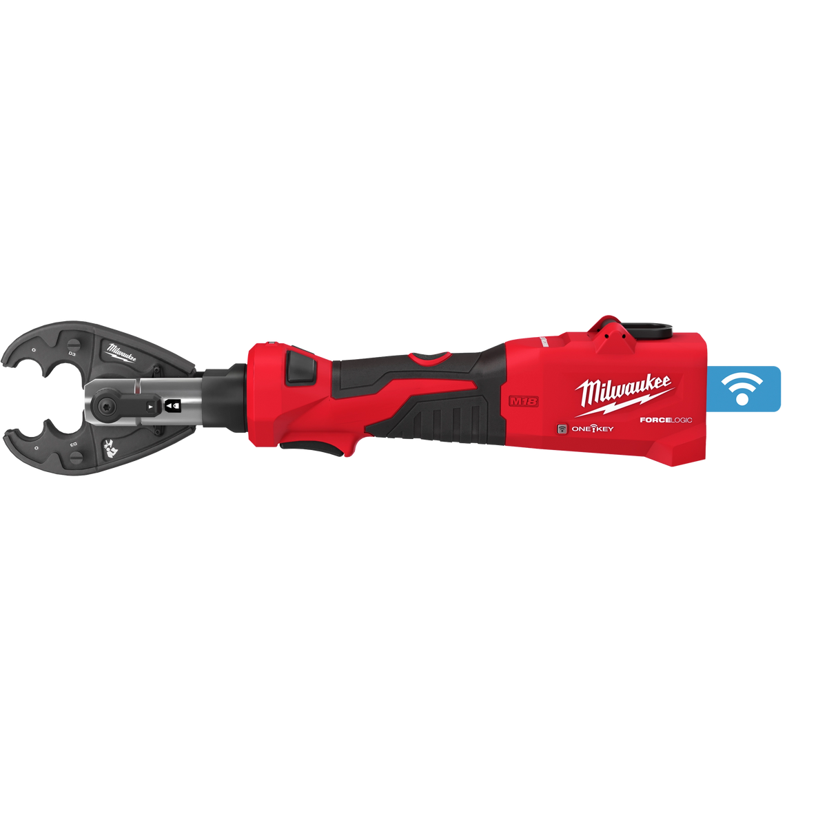 Milwaukee M18™ FORCE LOGIC™ 6T Linear Utility Crimper w/ Snub Nose Jaw