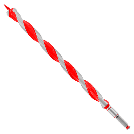 1 - 1/16" x 17 - 1/2" Auger Bit for Wood & Nail - Embedded Wood - AAA Industrial Supply