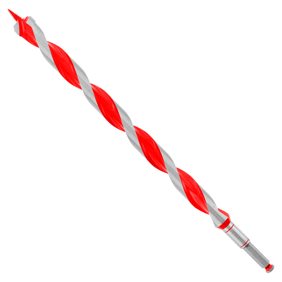 1 - 1/16" x 17 - 1/2" Auger Bit for Wood & Nail - Embedded Wood - AAA Industrial Supply
