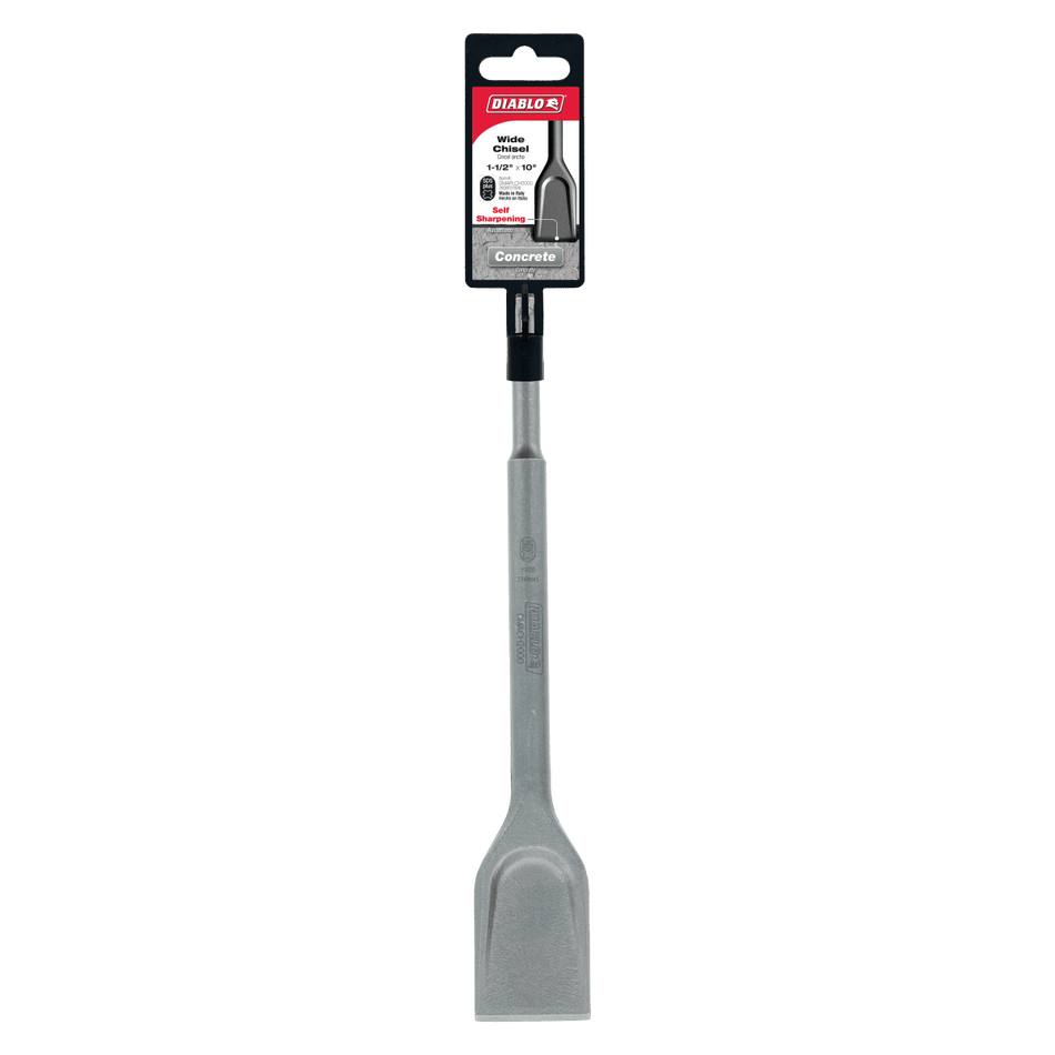 1 - 1/2" x 10" SDS - Plus Wide Chisel - AAA Industrial Supply