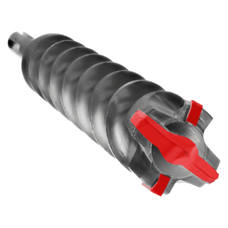 1 - 1/2" x 16" x 21" Rebar Demon™ SDS - Max 4 - Cutter Carbide - Tipped Hammer Drill Bit - AAA Industrial Supply