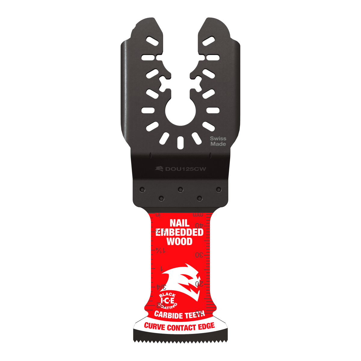 1 - 1/4" AMPED™ Demo Demon™ Carbide Teeth Oscillating Blades for Nail - Embedded Wood (3 - pk) - AAA Industrial Supply