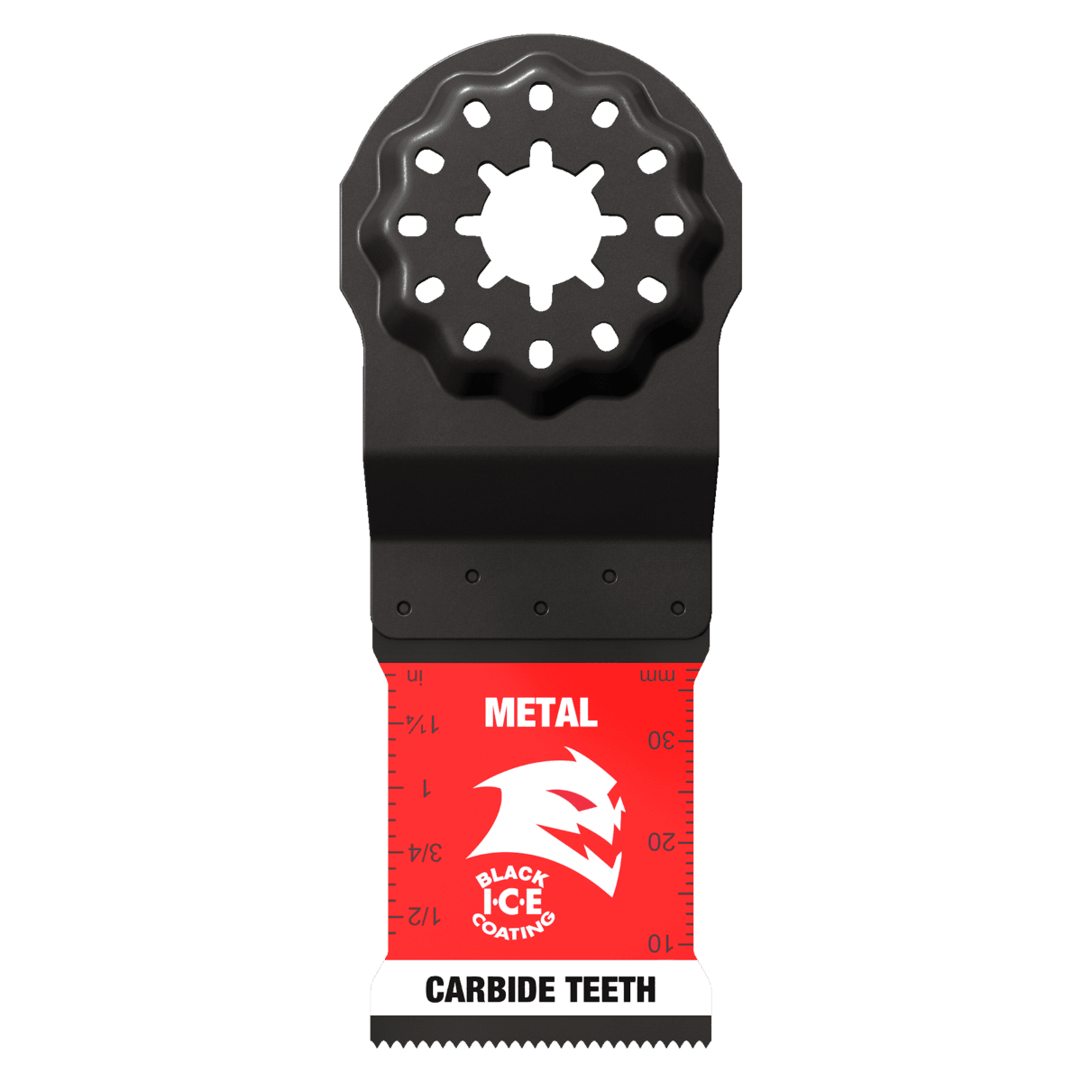 1 - 1/4" AMPED™ Steel Demon™ Starlock Carbide Teeth Oscillating Blades for Metal (3 - pk) - AAA Industrial Supply
