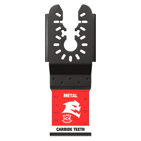 1 - 1/4" AMPED™ Steel Demon™ Universal Fit Carbide Teeth Oscillating Blade for Metal - AAA Industrial Supply