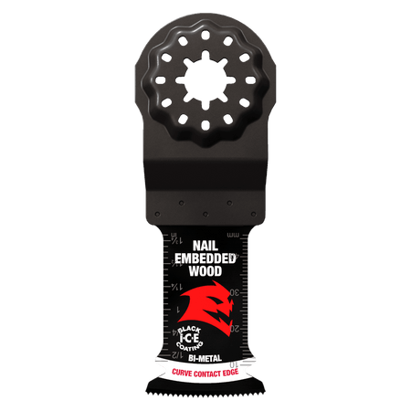 1 - 1/4" Demo Demon™ Starlock Bi - Metal Oscillating Blades for Nail - Embedded Wood (10 - pk) - AAA Industrial Supply