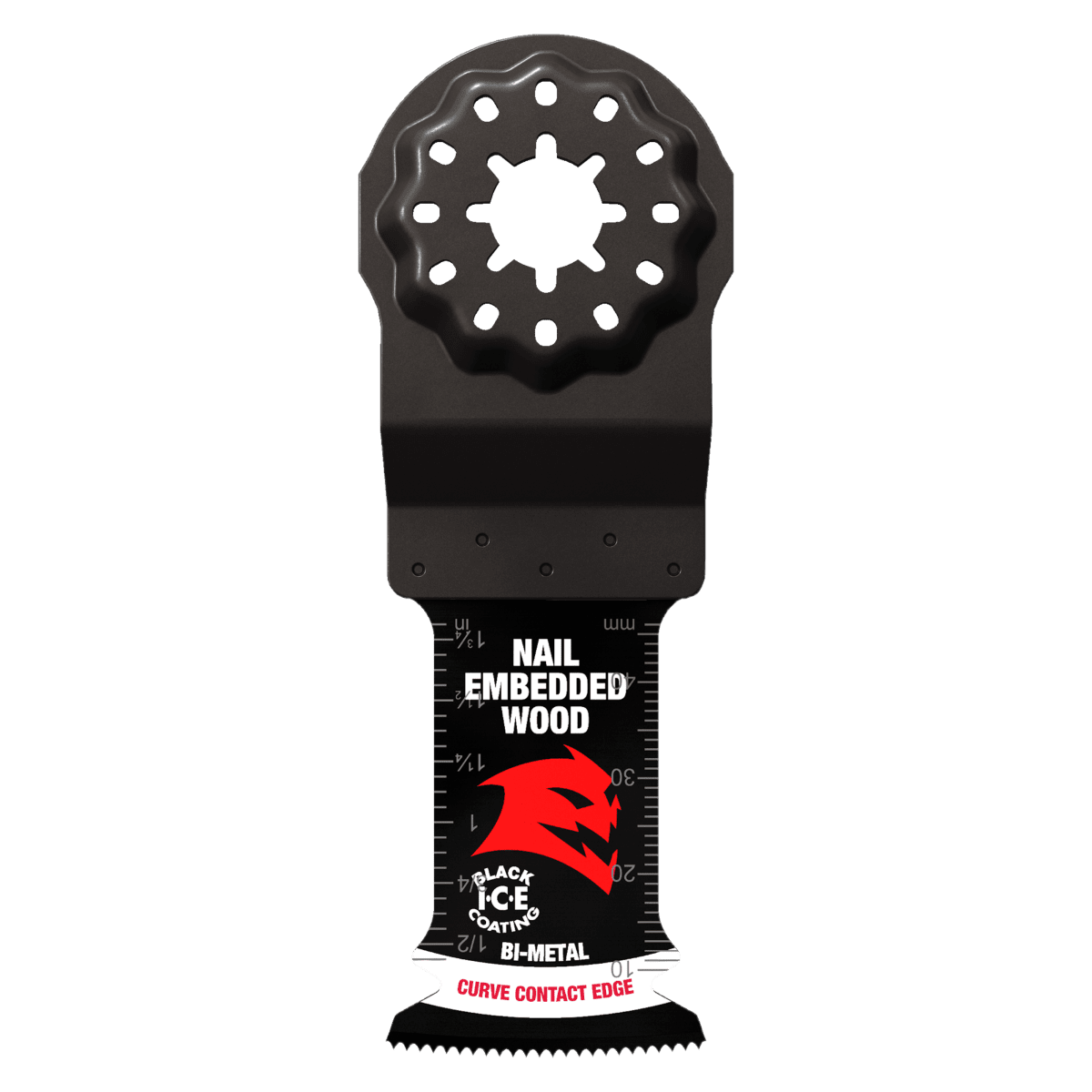 1 - 1/4" Demo Demon™ Starlock Bi - Metal Oscillating Blades for Nail - Embedded Wood (3 - pk) - AAA Industrial Supply