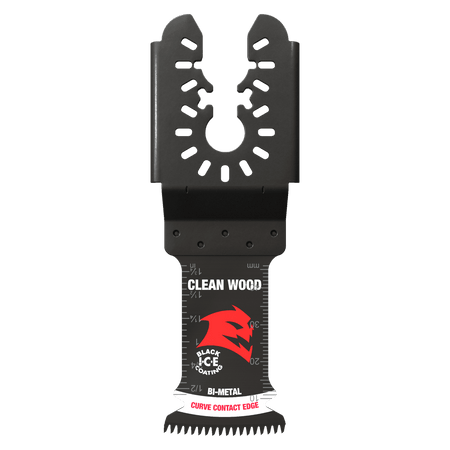1 - 1/4" Demo Demon™ Universal Fit Bi - Metal Oscillating Blade for Clean Wood - AAA Industrial Supply