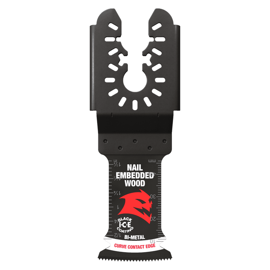 1 - 1/4" Demo Demon™ Universal Fit Bi - Metal Oscillating Blade for Nail - Embedded Wood - AAA Industrial Supply