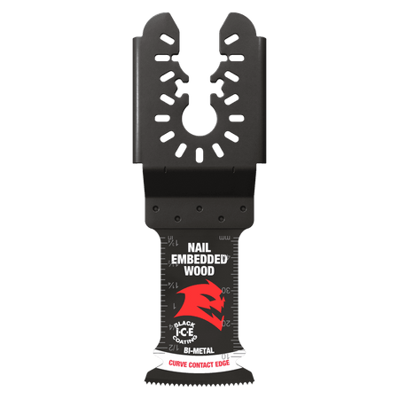 1 - 1/4" Demo Demon™ Universal Fit Bi - Metal Oscillating Blades for Nail - Embedded Wood(10 - pk) - AAA Industrial Supply