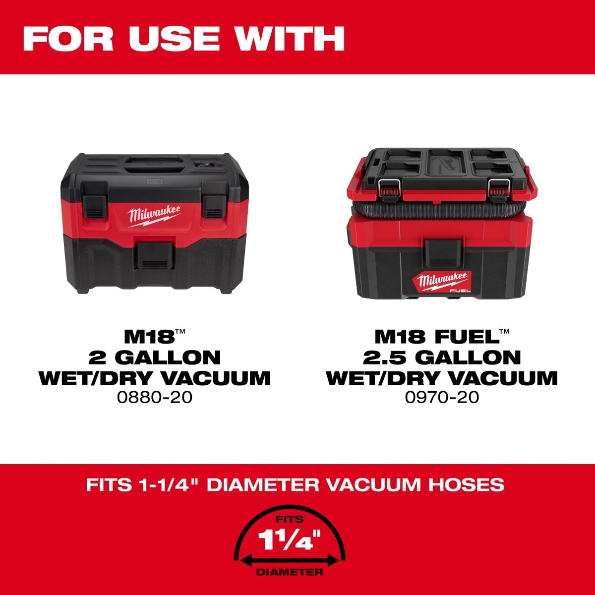 1 - 1/4” x 2’ to 6’ Expandable Hose - AAA Industrial Supply