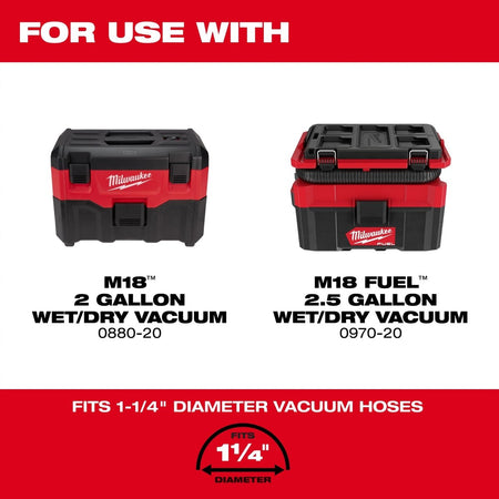 1 - 1/4” x 2’ to 6’ Expandable Hose - AAA Industrial Supply