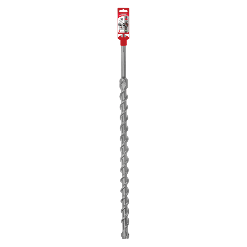 1 - 1/4" x 24" x 29" Rebar Demon™ SDS - Max 4 - Cutter Full Carbide Head Hammer Drill Bit - AAA Industrial Supply