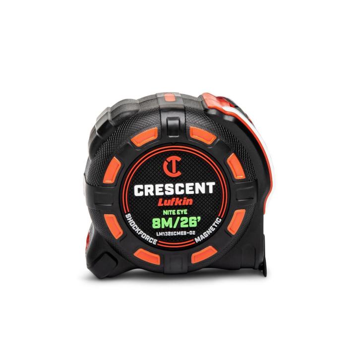 1 - 1/4" x 25' SHOCKFORCE NITE EYE™ Magnetic Tape Measure - AAA Industrial Supply