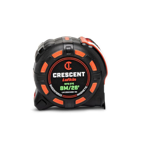 1 - 1/4" x 25' SHOCKFORCE NITE EYE™ Magnetic Tape Measure - AAA Industrial Supply
