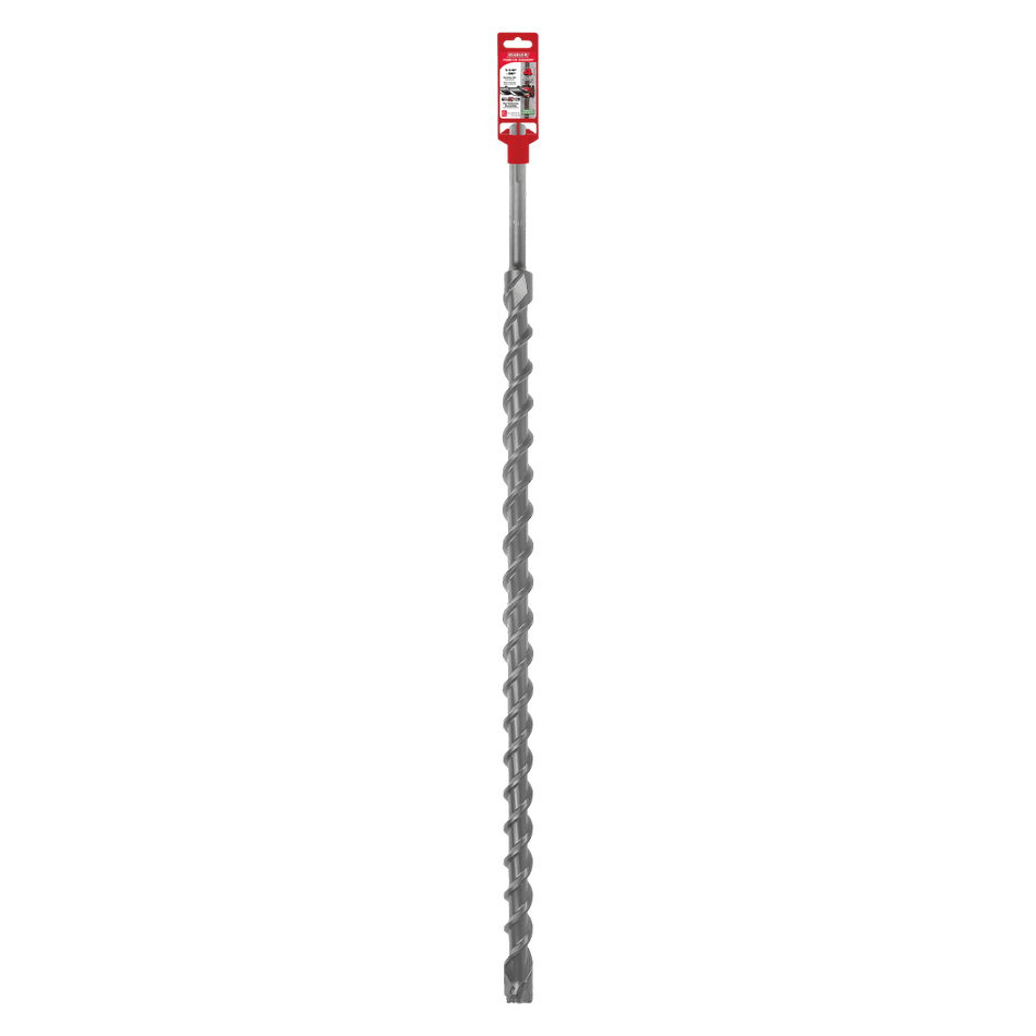 1 - 1/4" x 31" x 36" Rebar Demon™ SDS - Max 4 - Cutter Full Carbide Head Hammer Drill Bit - AAA Industrial Supply