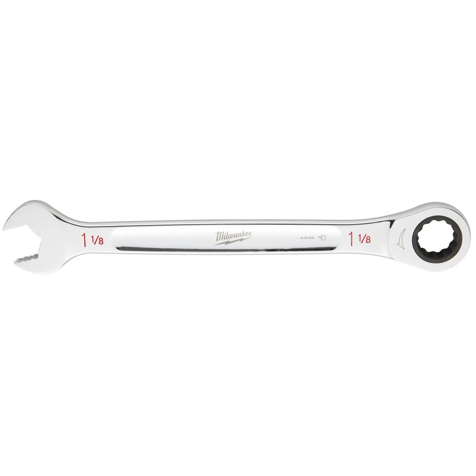 1 - 1/8" Ratcheting Combination Wrench - AAA Industrial Supply