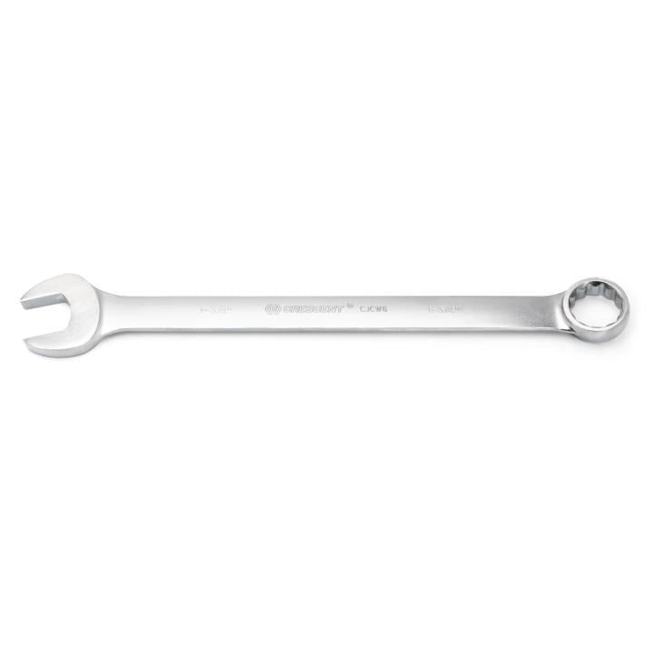 1 - 3/4" 12 Point Satin Jumbo Long Pattern Combination Wrench - AAA Industrial Supply
