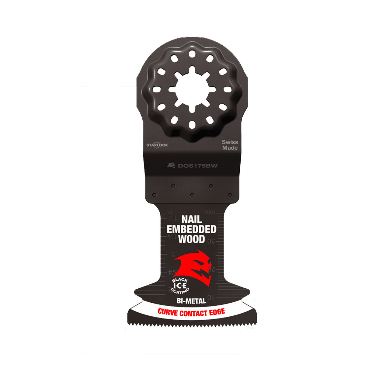 1 - 3/4" Demo Demon™ Starlock Bi - Metal Oscillating Blades for Nail - Embedded Wood (10 - pk) - AAA Industrial Supply