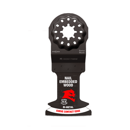 1 - 3/4" Demo Demon™ Starlock Bi - Metal Oscillating Blades for Nail - Embedded Wood (10 - pk) - AAA Industrial Supply