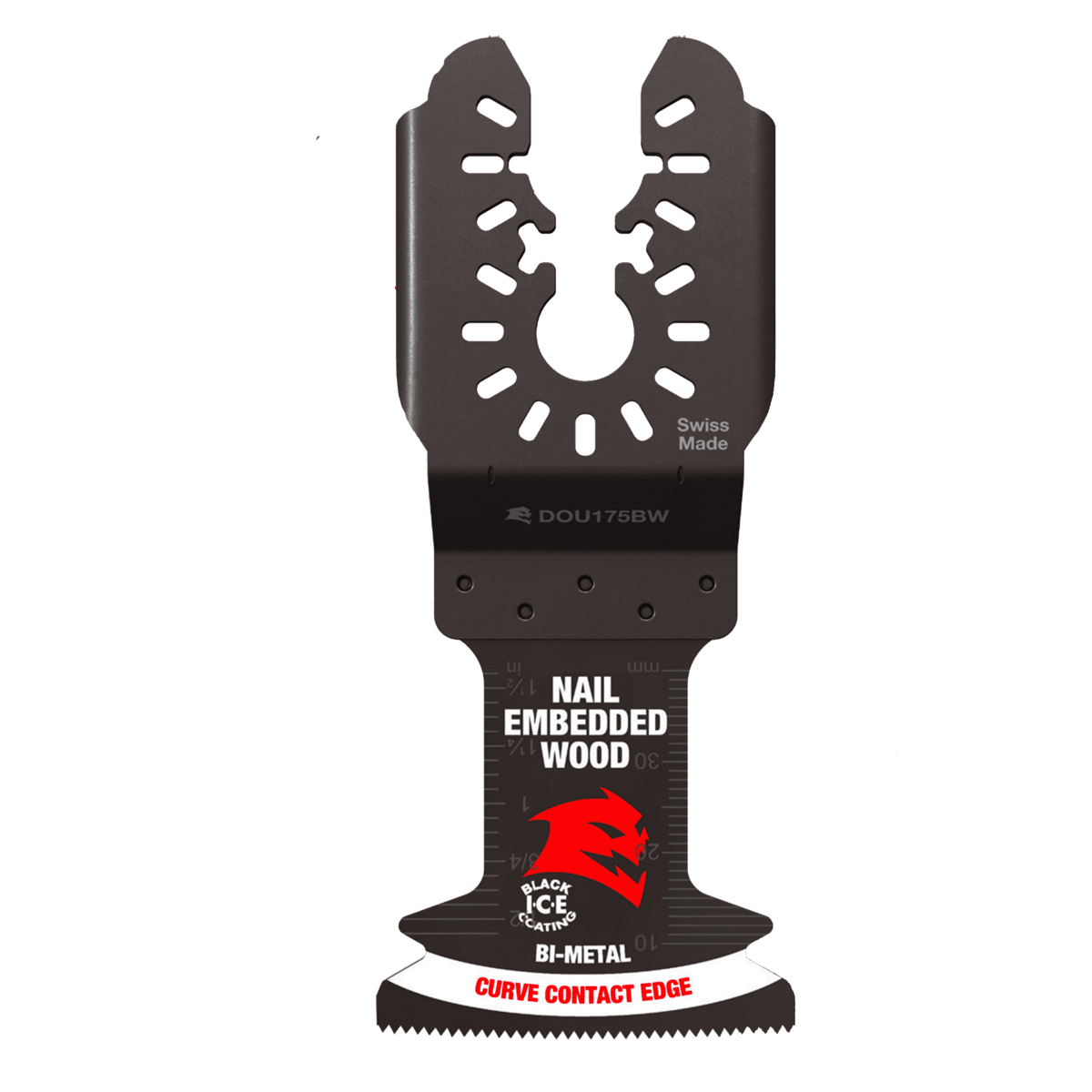 1 - 3/4" Diablo Demo Demon™ Bi - Metal Oscillating Blades for Nail - Embedded Wood (3 - pk) - AAA Industrial Supply