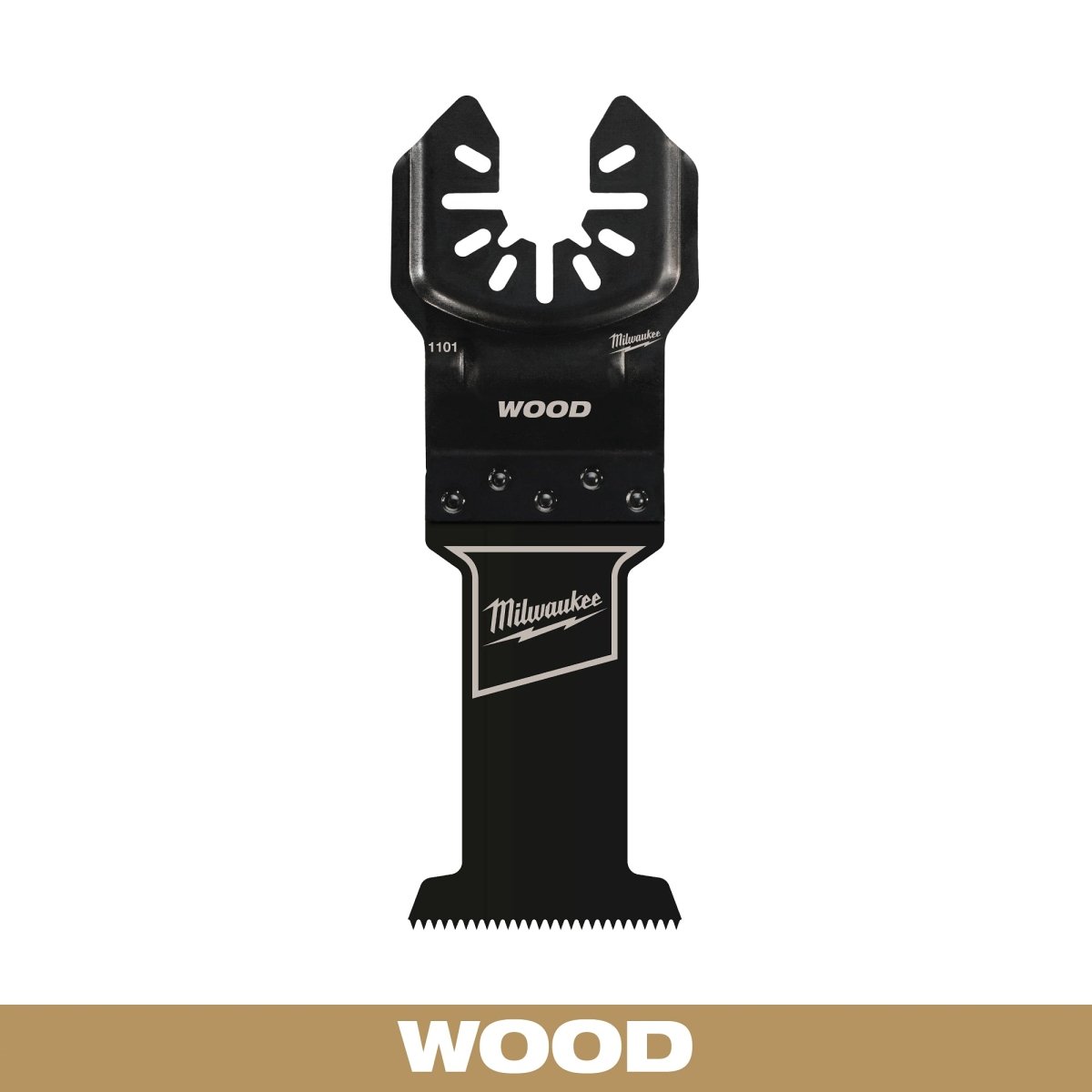 1 - 3/8” High Carbon Steel Wood Universal Fit Oscillating Multi - Tool Blade (1 PK) - AAA Industrial Supply