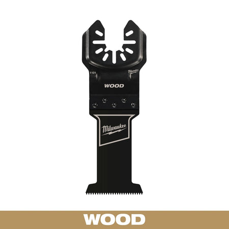 1 - 3/8” High Carbon Steel Wood Universal Fit Oscillating Multi - Tool Blade (1 PK) - AAA Industrial Supply