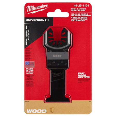 1 - 3/8” High Carbon Steel Wood Universal Fit Oscillating Multi - Tool Blade (1 PK) - AAA Industrial Supply