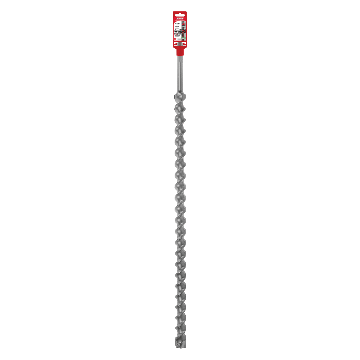 1 - 3/8" x 31" x 36" Rebar Demon™ SDS - Max 4 - Cutter Carbide - Tipped Hammer Drill Bit - AAA Industrial Supply