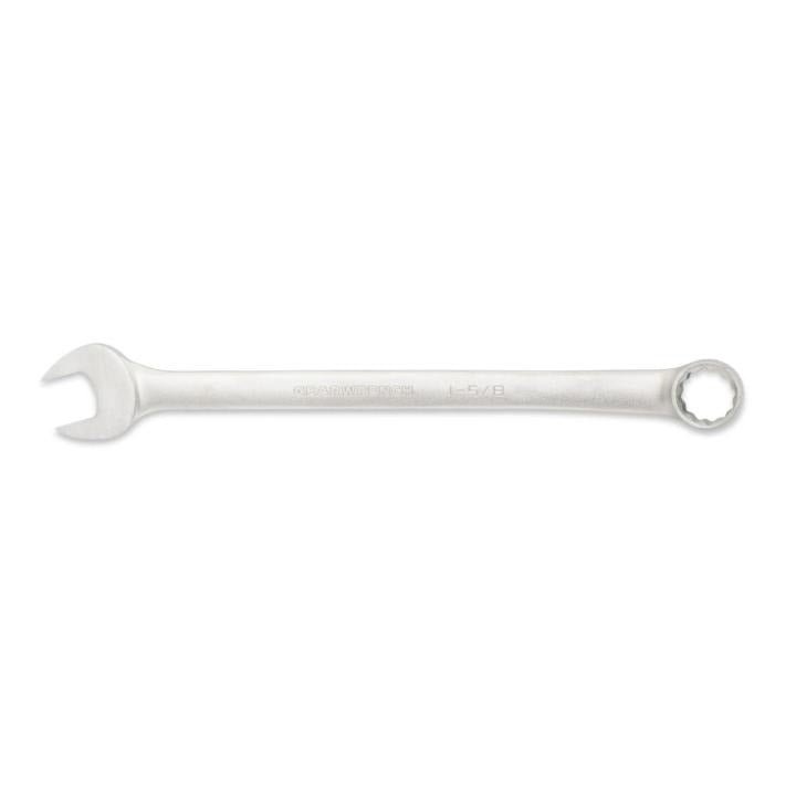 1 - 5/8" 12 Point Long Pattern Satin Combination Wrench - AAA Industrial Supply
