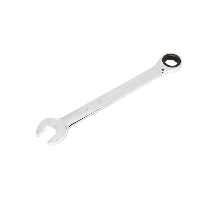 1 - 7/16" 72 - Tooth 12 Point Ratcheting Combination Wrench - AAA Industrial Supply