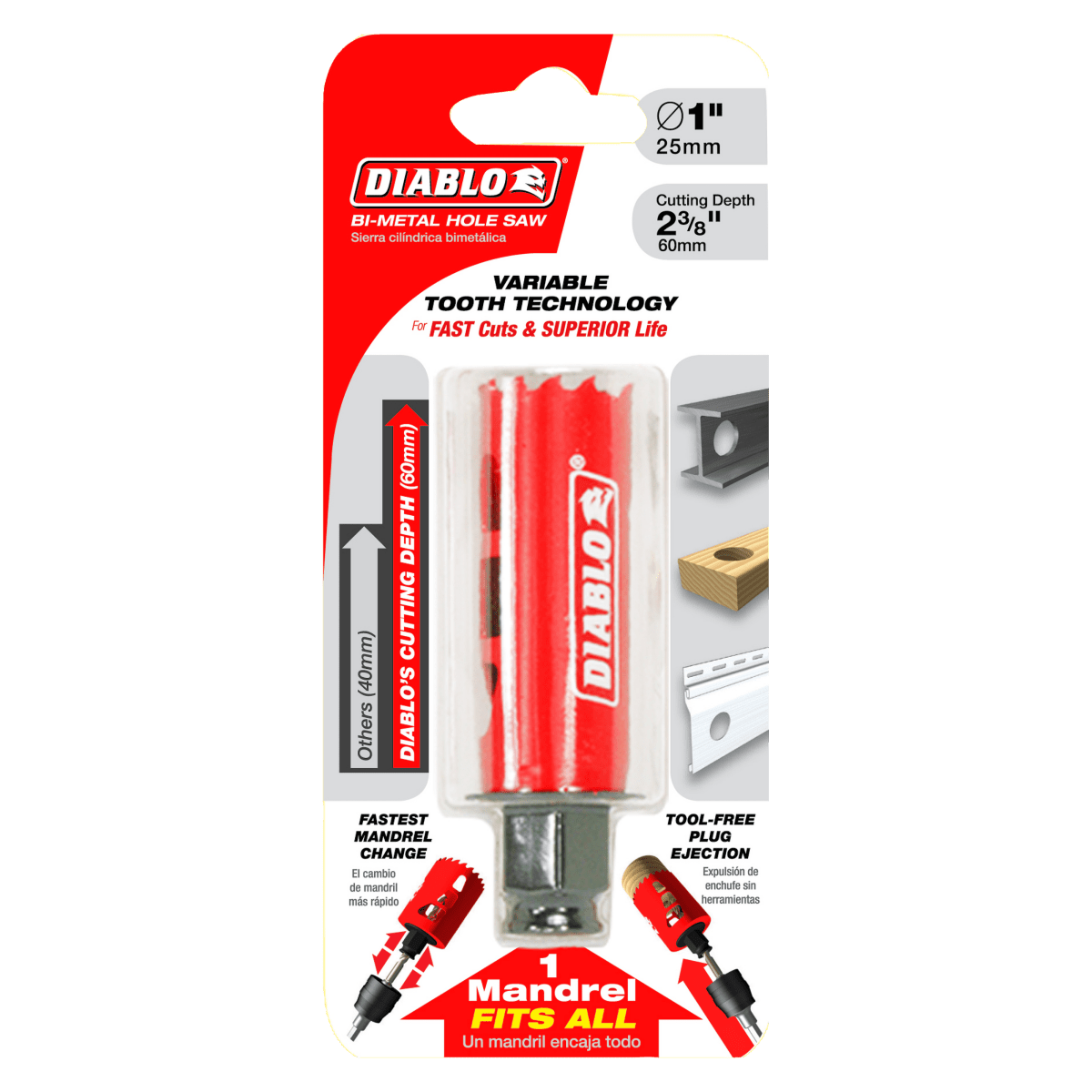 1" Bi - Metal Hole Saw - AAA Industrial Supply