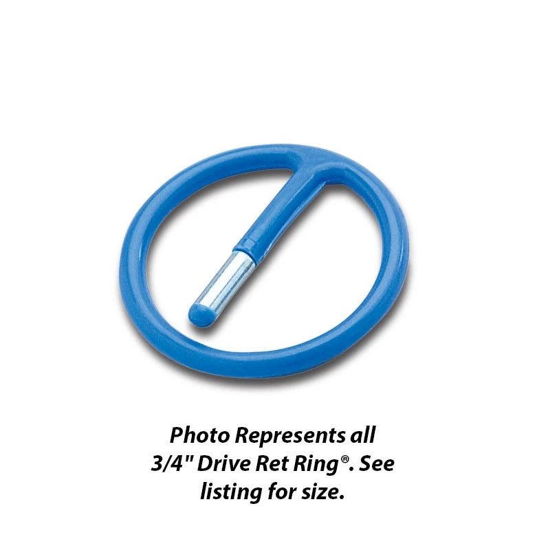 1" Drive Ret Ring One - Piece Crush Gauge - 2 - 1/2" I.D. - AAA Industrial Supply