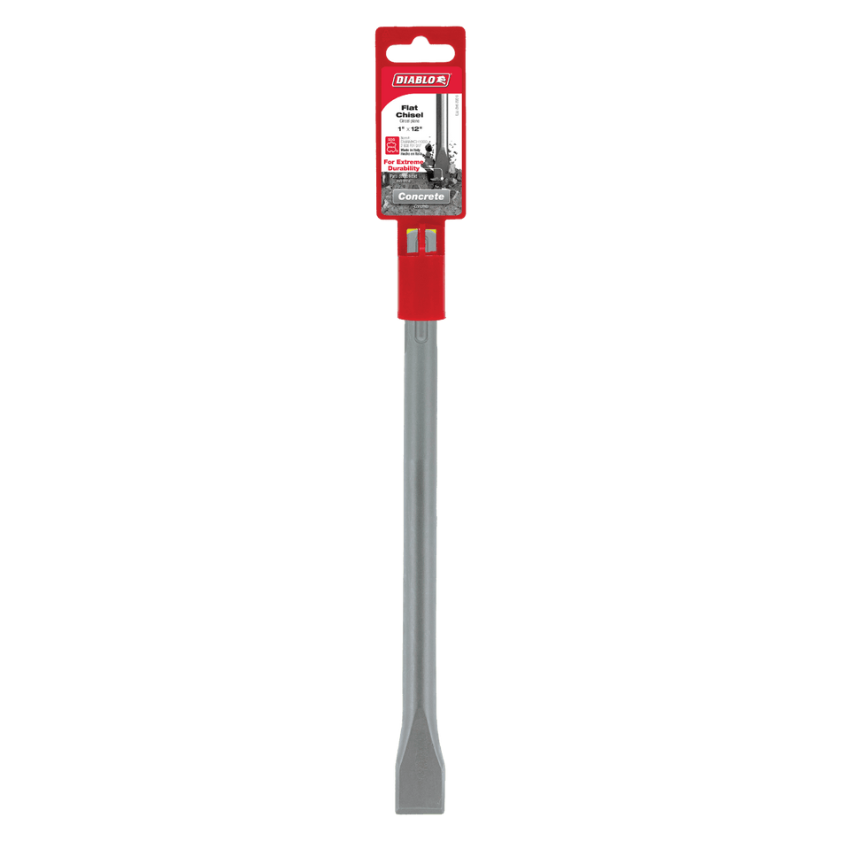 1" x 12" SDS - Max Flat Chisel - AAA Industrial Supply