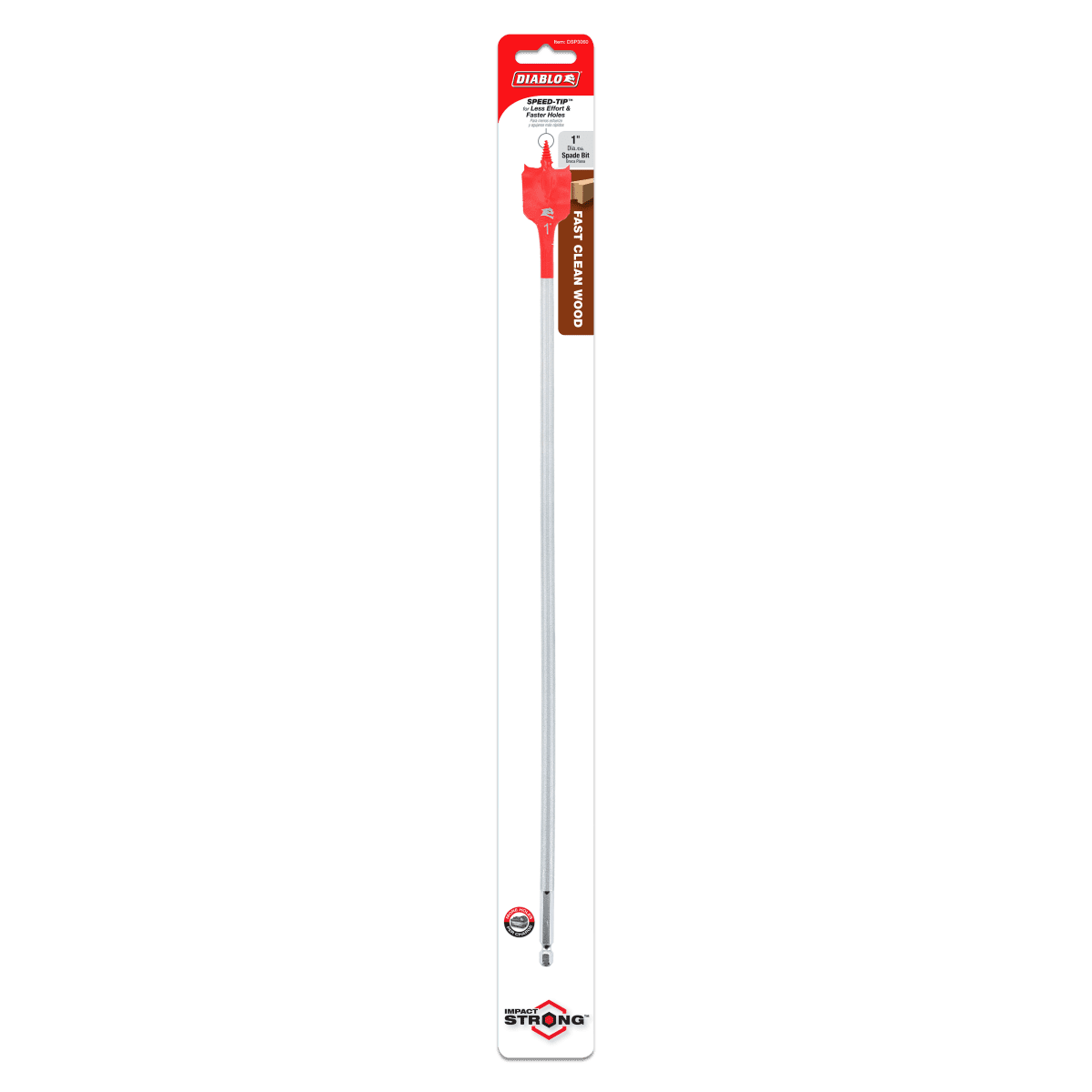 1" x 16" Spade Bit for Wood - AAA Industrial Supply
