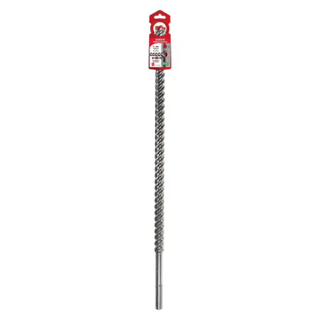 1" x 24" x 29" Rebar Demon™ SDS - Max 4 - Cutter Full Carbide Head Hammer Drill Bit - AAA Industrial Supply
