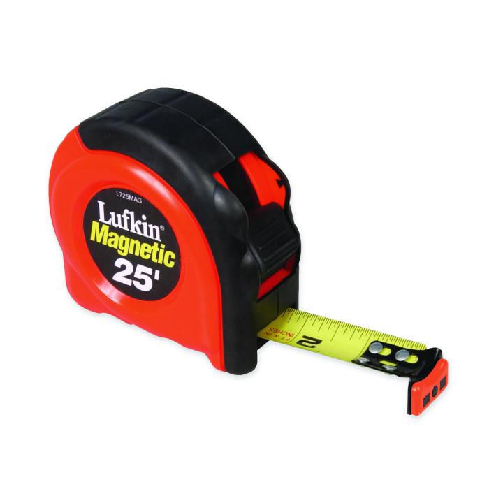 1" x 25' 700 Series Magnetic Yellow Clad Tape Measure - AAA Industrial Supply