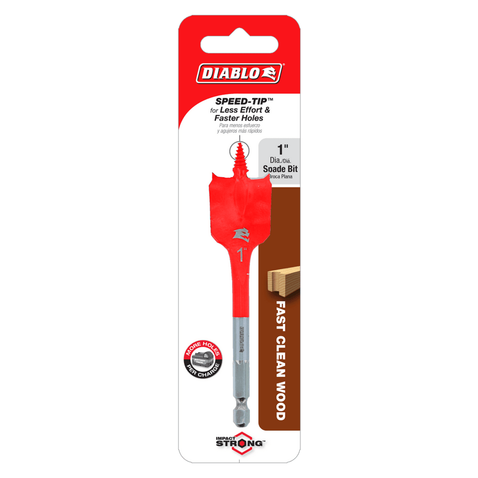 1" x 4" Spade Bit for Wood - AAA Industrial Supply