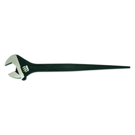 10" Adjustable Black Oxide Construction Wrench - AAA Industrial Supply