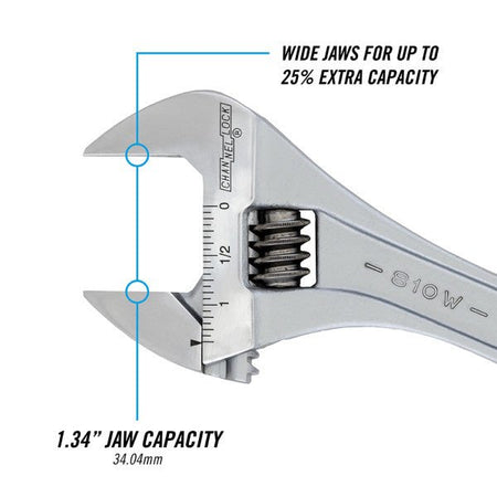 10" Channellock Adjustable Wrench - AAA Industrial Supply