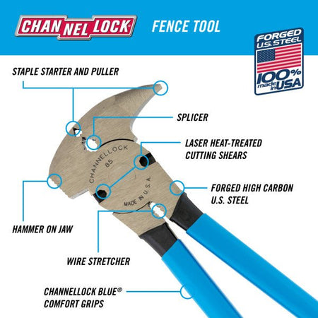 10" Channellock Fence Tool - AAA Industrial Supply
