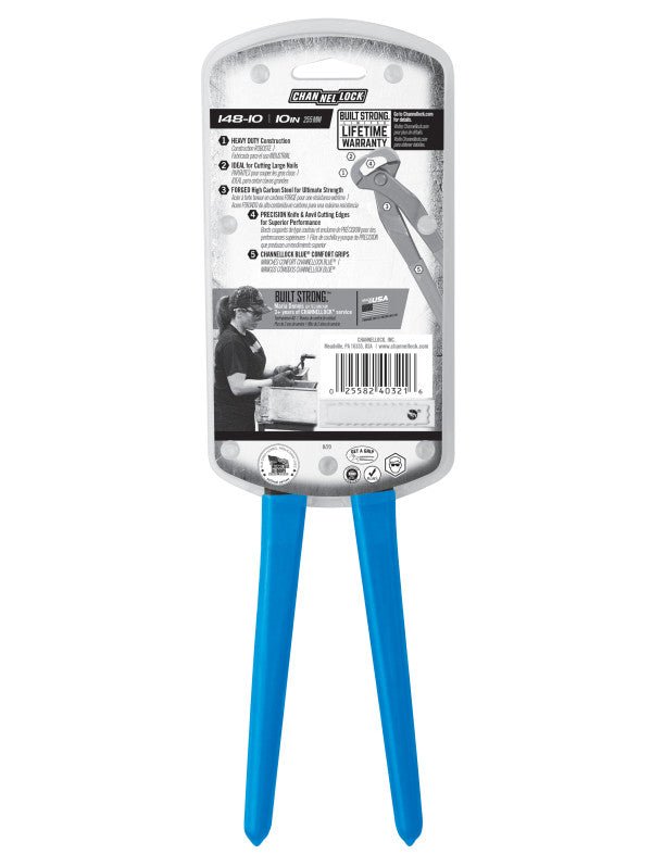 10" Channellock Nipper Cutting Plier - AAA Industrial Supply