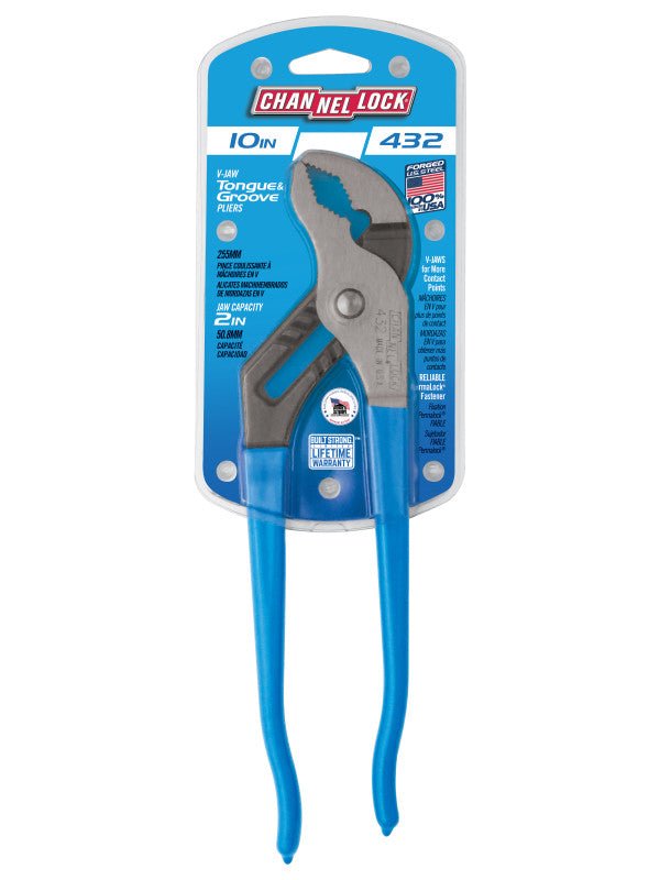 10" Channellock Tongue & Groove - AAA Industrial Supply