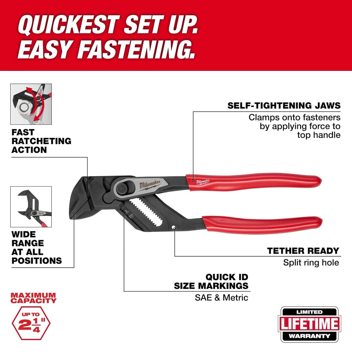 10" Pliers Wrench - AAA Industrial Supply
