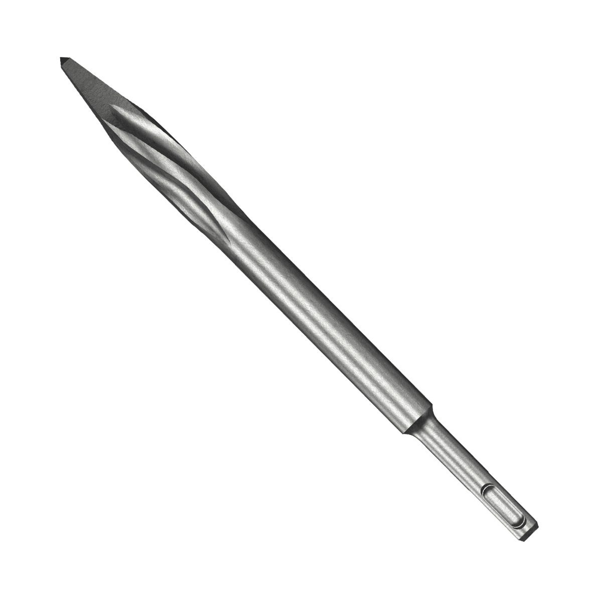 10" SDS - Plus Twist Point Chisel - AAA Industrial Supply