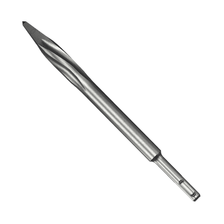 10" SDS - Plus Twist Point Chisel - AAA Industrial Supply