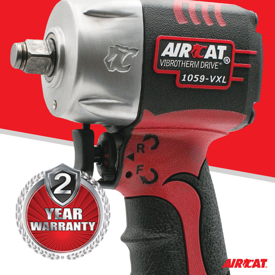 AIRCAT 1059-VXL 3/8" VIBROTHERM DRIVE Compact Impact