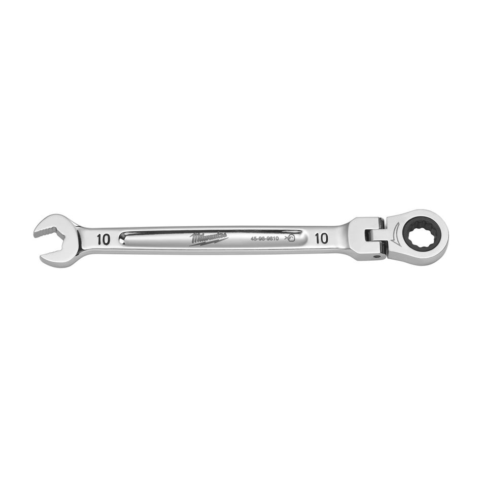 10mm Flex Head Ratcheting Combination Wrench - AAA Industrial Supply