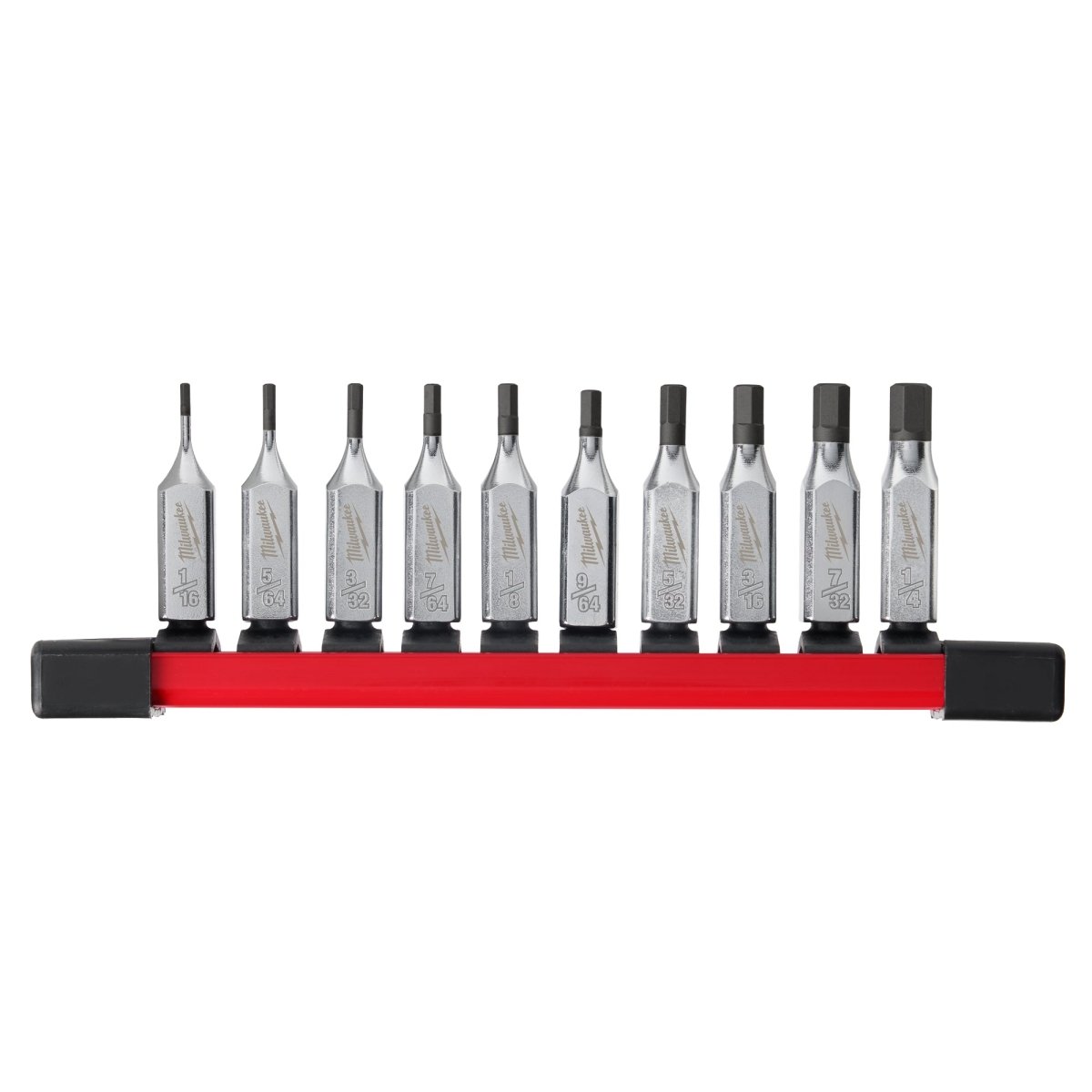 10pc 1/4" Drive Hex Bit Socket Set - SAE - AAA Industrial Supply